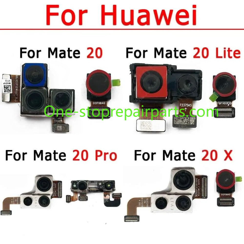 Front Back Camera For Huawei Mate 20 Lite Mate20 Pro X 20X Selfie Backside Small Rear Frontal Camera Module HUAWEI phone repair parts