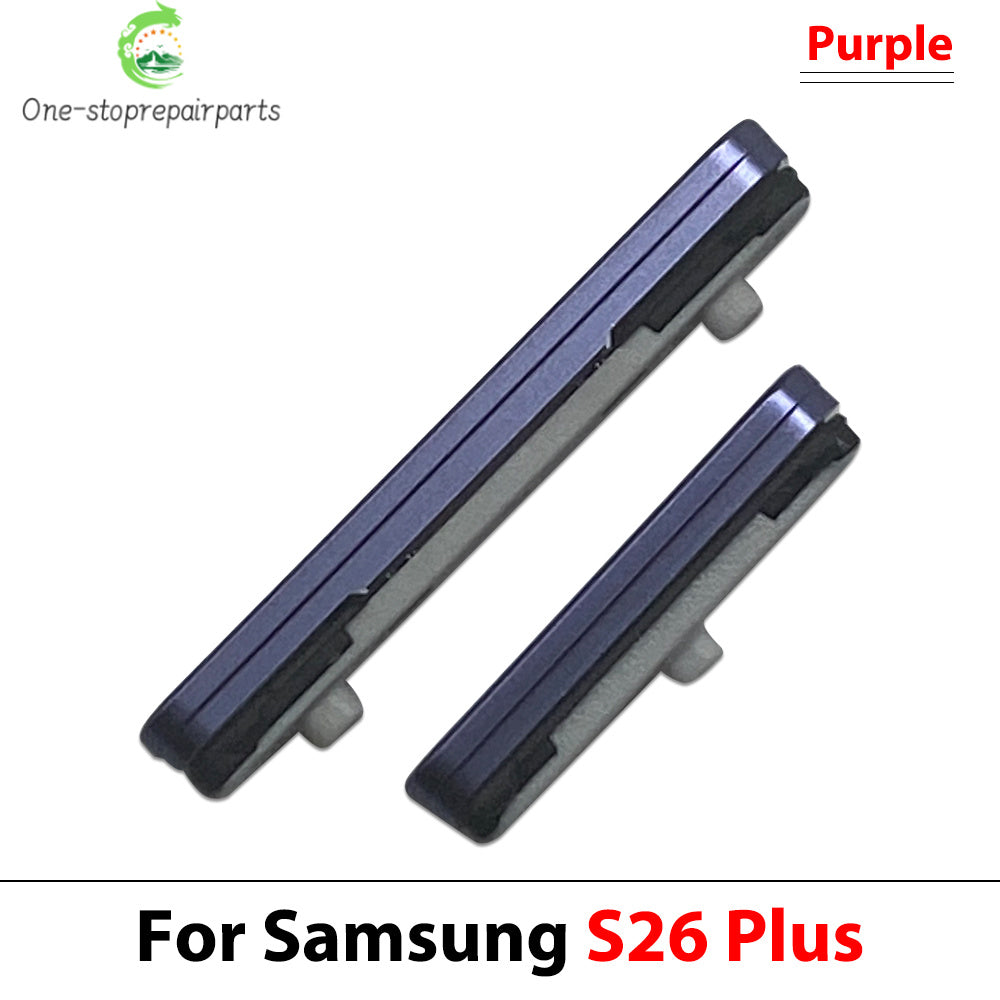 New Power Switch On Off Button Volume Key Button Flex Cable For Samsung S26 Plus Ultra 4G 5G Samsung phone repair parts