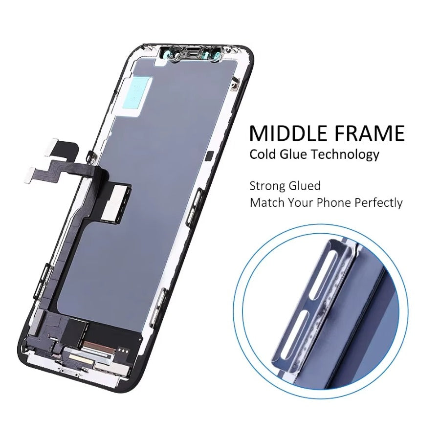 AAA+ OLED For iPhone X XR XS Max LCD Display 11 Pro Max 12 Pro 13mini Digitzer Assembly For iPhone 13 Pro Max LCD Touch Screen iPhone phone repair parts