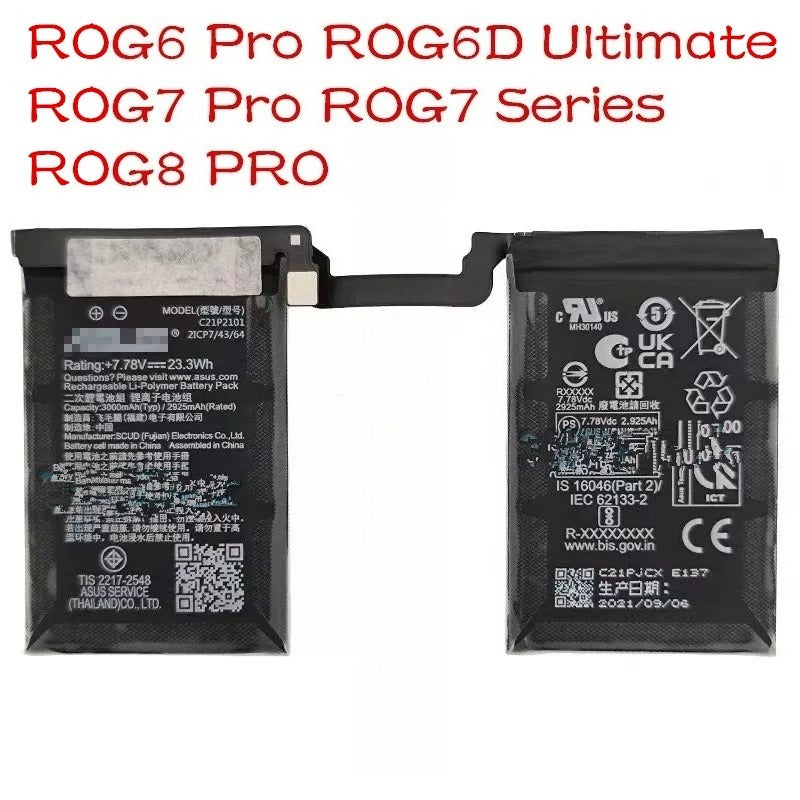 For ASUS phone ROG6/7/8/9 6D Series Pro Ultimate new battery