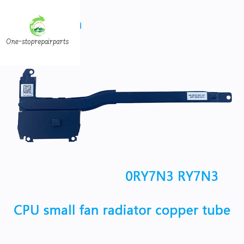 NEW Original LAPTOP FAN Heatsink For Dell Alienware M16 R1 0RY7N3 CPU small fan radiator copper tube Dell laptop repair parts