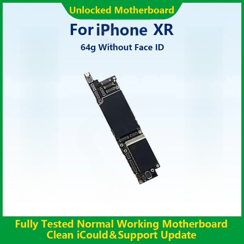 100%Working Mainboard For iPhone X/XR/XS Max With Face ID Fully Tested Cleaned iCloud And Unlocked Motherboard Fast Shipping  iPhone phone repair parts