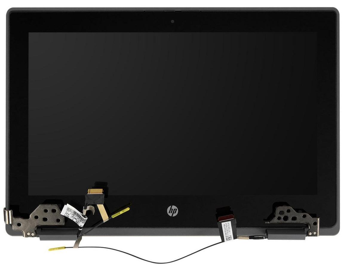 L83960-001 11.6" 1366 x 768 HD LCD Top Cover Hinge touch screen display Assembly For HP ProBook X360 11 G5 G6 G7 EE G5-26M78US L83962-001 806146-3J3 M48768-001 Display LCD LED Monitor Panel HP laptop repair parts