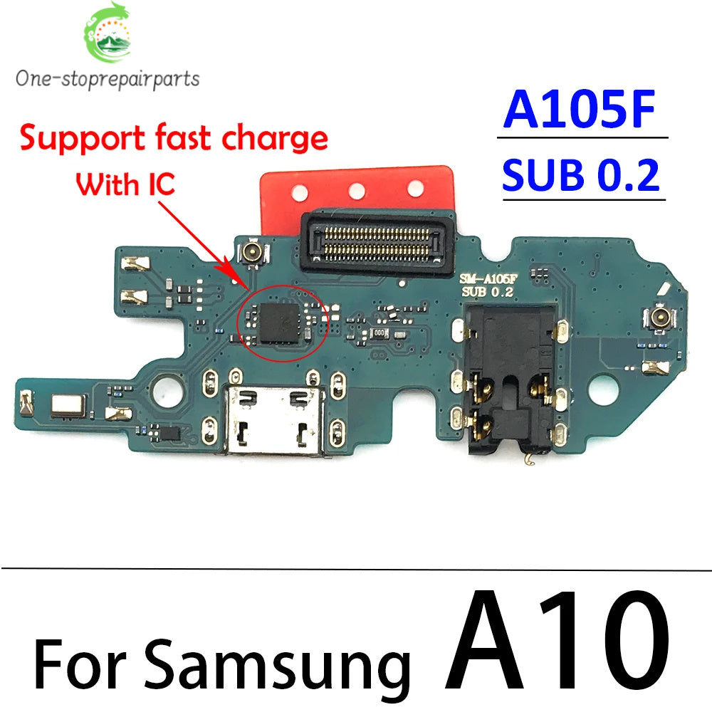 New For Samsung A10 A20 A30 A50 A70 A01 A11 A31 A51 A71 A21s A03 A03s USB Charger Port Dock Connector Charging Board Flex Cable Samsung phone repair parts