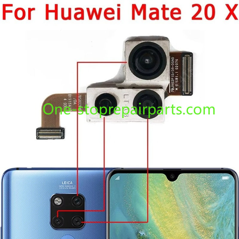 Back Camera For Huawei Mate 20 X 30 40 Pro 8 9 10 Lite Rear Camera Module Backside View HUAWEI phone repair parts