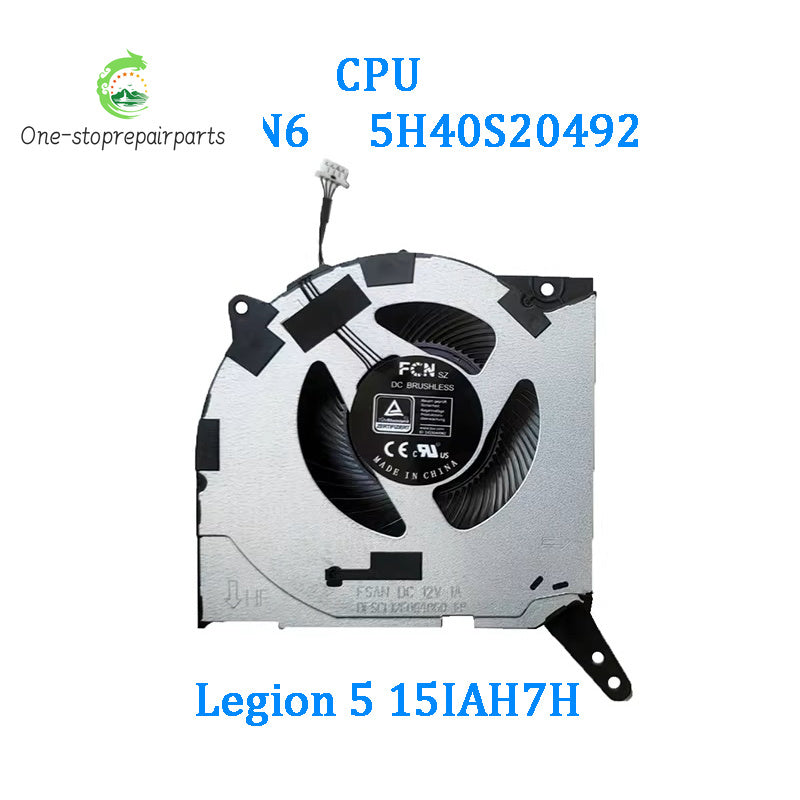 New Original LAPTOP CPU GPU Cooling Fan FOR LENOVO Legion 5 15IAH7H 15ARH7H 82RD0 RB0 LENOVO laptop repair parts