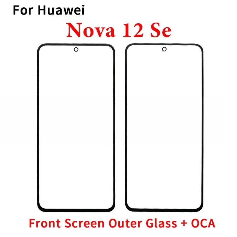 Front Screen Outer Glass With OCA For Huawei Nova 10 10Z 11 11i 12 12i Pro SE Ultra Lite Replacement Parts Huawei phone repair parts