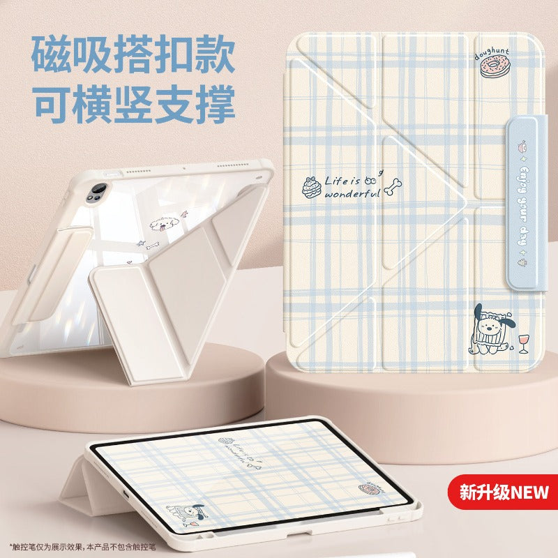 For Huawei matepad11.5s tablet case 115s protective case 2026 new air12 |/2024 magnetic buckle pro2025 with pen slot se10.4 soft light version 10.8 apple kitten Tablet Accessories