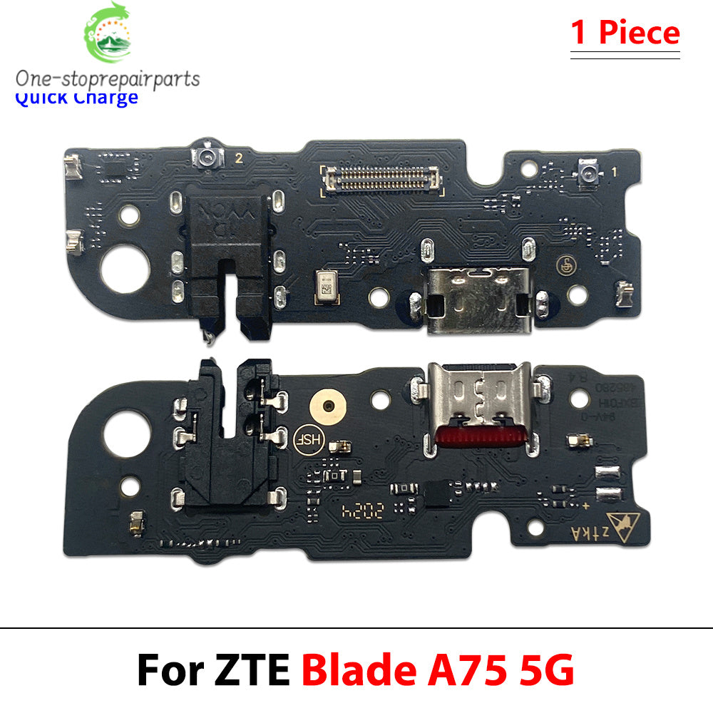 Dock Connector USB Charger Charging Board Port Flex Cable For ZTE A33s A34 A35 A55 A51 A52 A53 A54 A71 A72 A73 A75 A36 A56 4G 5G ZTE phone repair parts