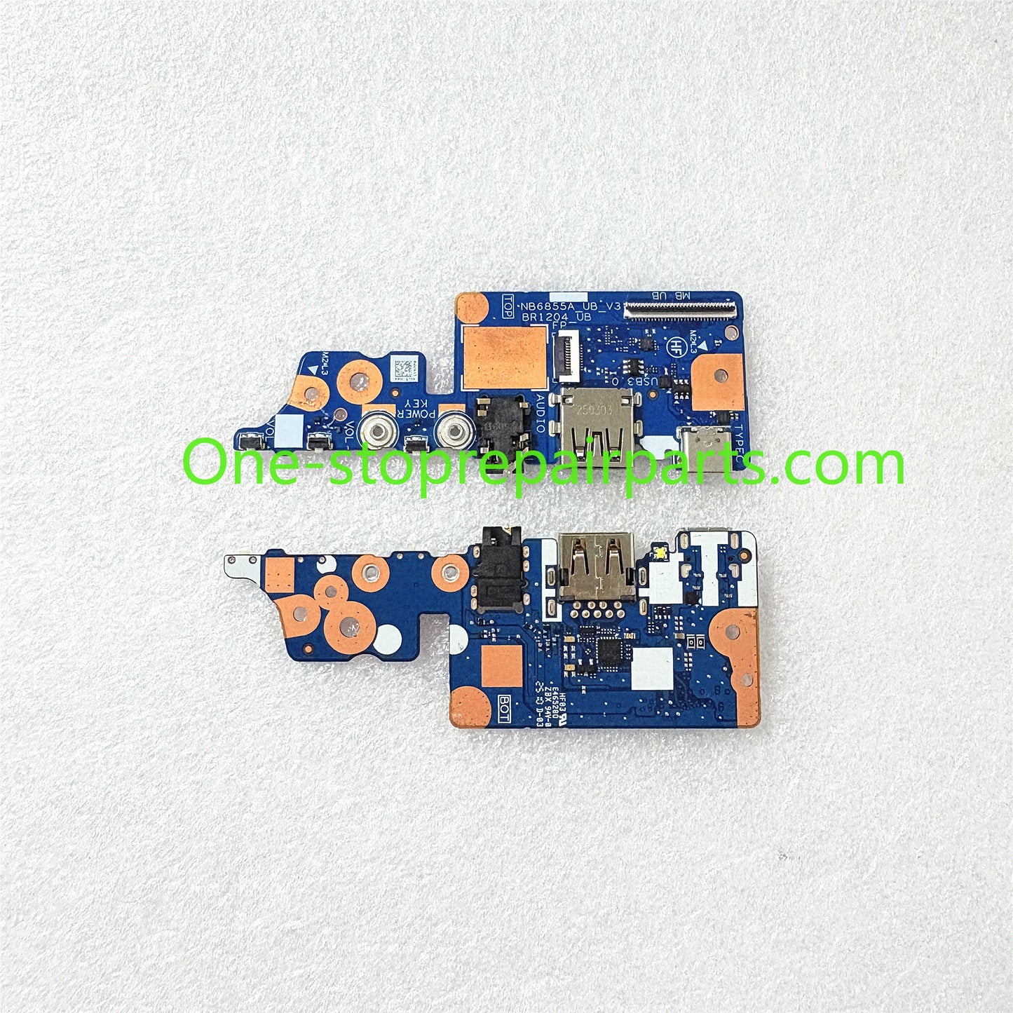 USB I/O board for ASUS Chromebook CR11 CR1104FTA BR1204 CZ1204 90NX08W0-R10010 90NX08U0-R10030 NB6855G NB6855A NB6855E Audo control daughter board