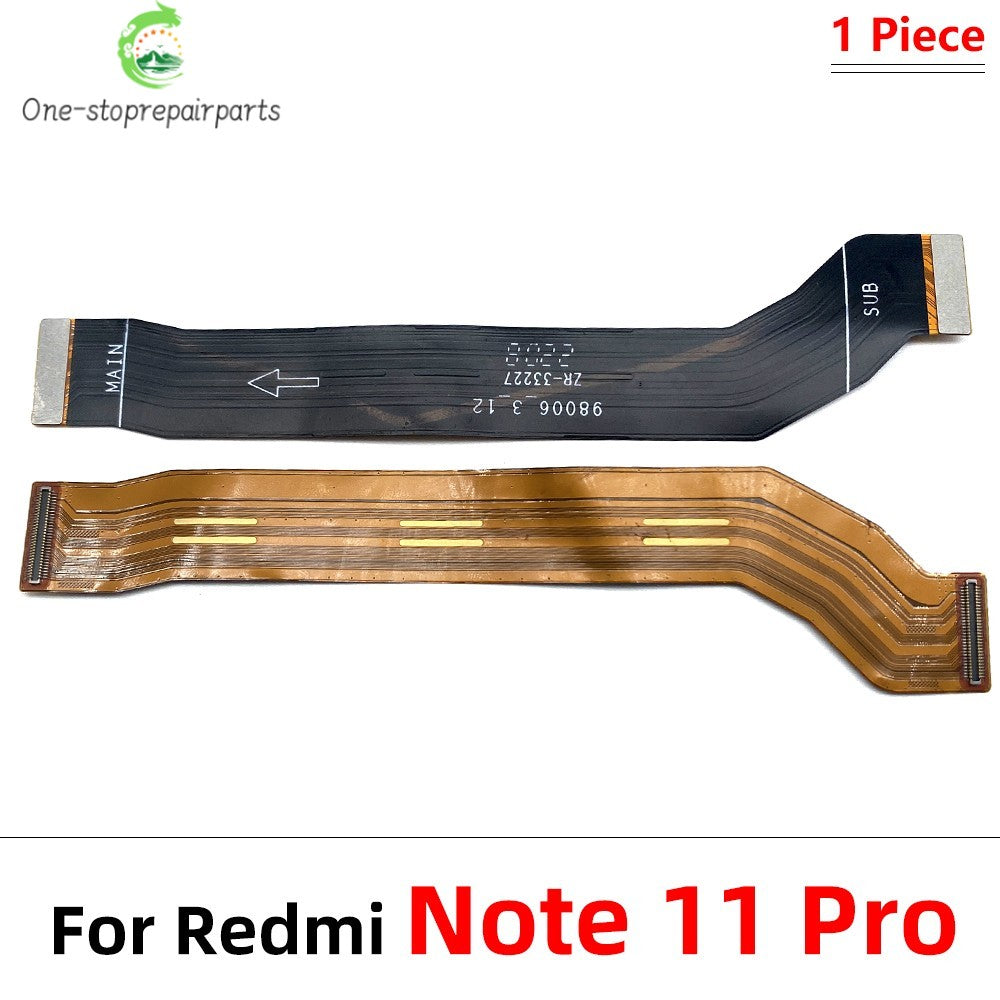 28Pcs Main Board Motherboard Connector Board Flex Cable For Xiaomi Redmi 8 8A 9 9A Note 7 8 8T 9 9s 10 10s 11 11s Pro 4G 5G  Xiaomi  Xiao mi phone repair parts