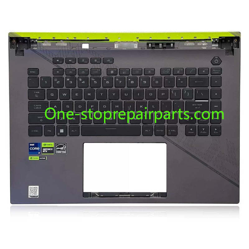 Upper top case keyboard assembly for ASUS ROG Strix Scar 16 ROG Strix 7 8 G16 G614JV-AS73 SCAR 16 G614J G614P G634J 2023 2024 year Palmrest keyboard assembly ASUS laptop repair parts