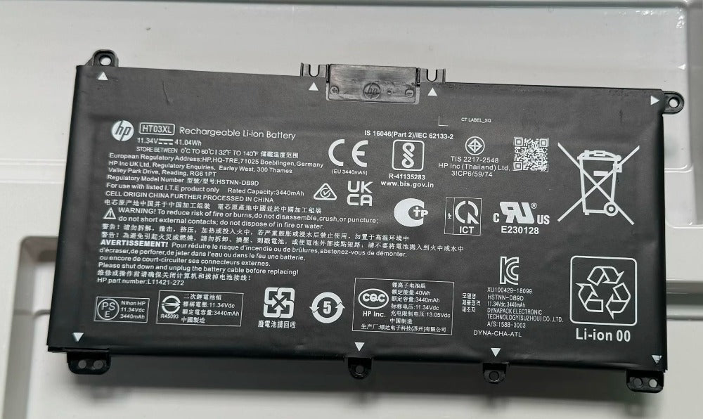 Genuine New battery for HP TPN-Q207 Q208 HT03XL L11119-855  HP Pavilion 17-CA 17-BY 15-DA 15-DB 15-DW 15-DY 14-CE 14-CF 14-DF 14M-DH0003DX 14M-DH1003DX TPN-I130/Q207/Q208/Q209 14-ce0027TX HP laptop repair parts