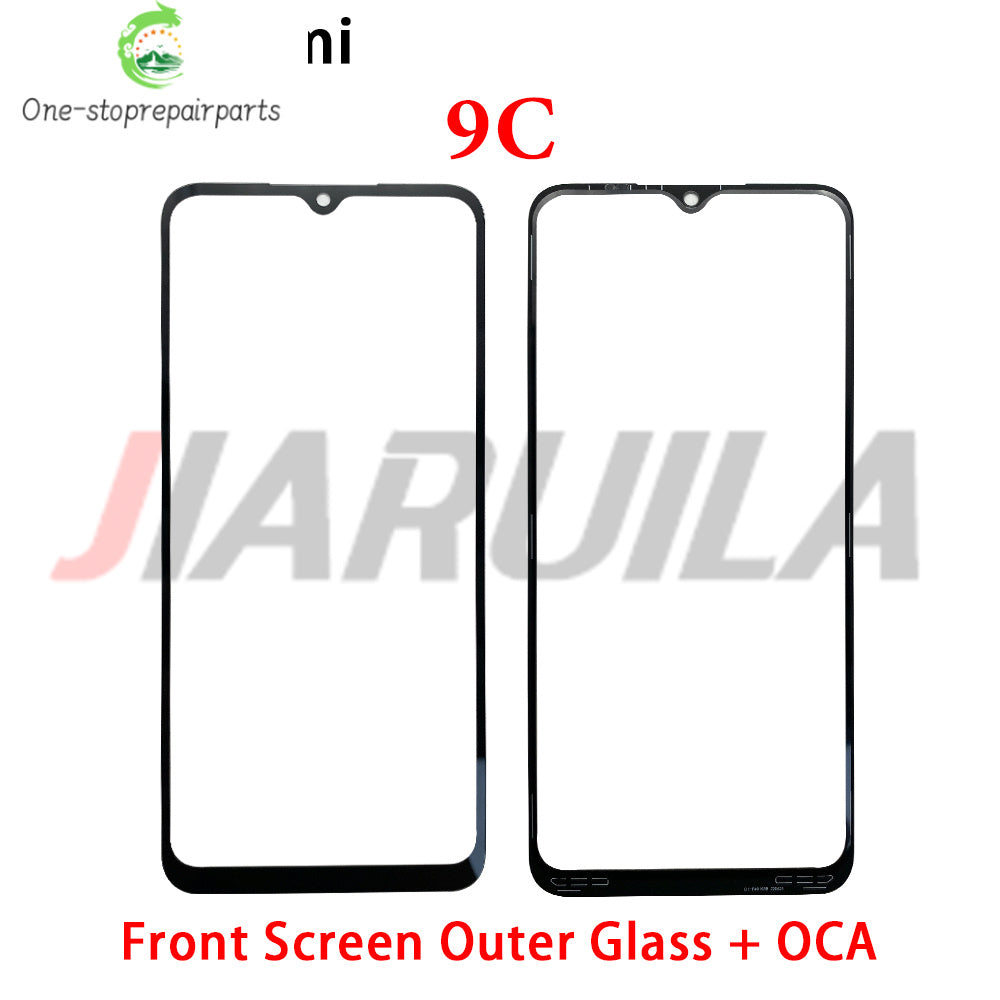 New Front Screen Outer Glass With OCA For Xiaomi Redmi 8 8A 9 9A 9C 9T 10 10A 10C 12 12C 13C 14C A1 A2 A3 Repair Parts  Xiaomi  Xiao mi phone repair parts