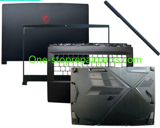 Cover case for MSI GF63 MS-16R1 R3 R4 R5 R6 R8 WF65 lcd upper back housing top palmrest Bezel bottom lower base hinge cover