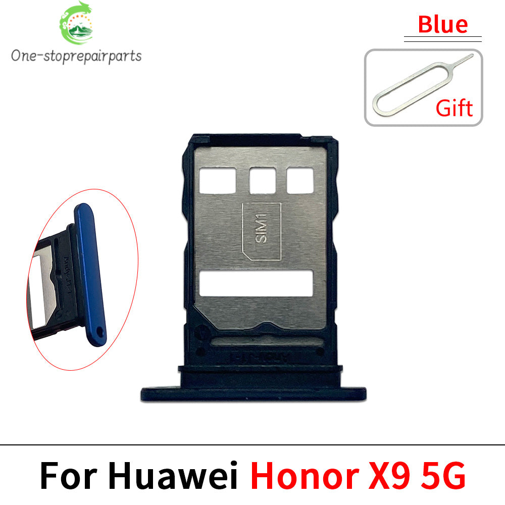 10Pcs/Lot, New SIM Card Tray Slot Holder Adapter Accessories For Huawei Honor X9 X9A X9B 4G 5G Repair Parts Huawei phone repair parts