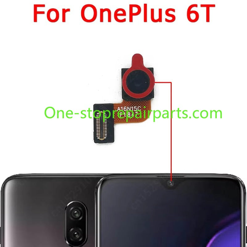 Rear Front Camera For OnePlus 6 T One Plus 6T Selfie Frontal Back Facing Backside Camera Module Flex OnePlus phone repair parts