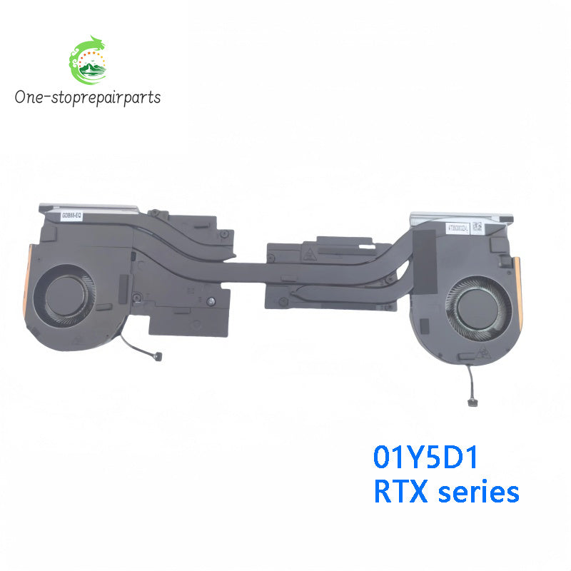 NEW Original LAPTOP CPU GPU Cooling Fan With Heatsink For Dell Precsion 7560 7550 RTX Series 01Y5D1 Dell laptop repair parts