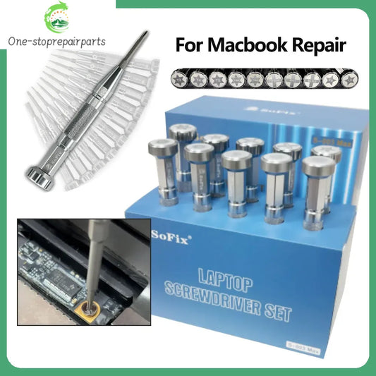 Sofix S-003Max Screwdriver Kit for Macbook Mobile Phone Screw Removal Installation for Microsoft Tablets Full Range Repair Tool Professional Repair Tools