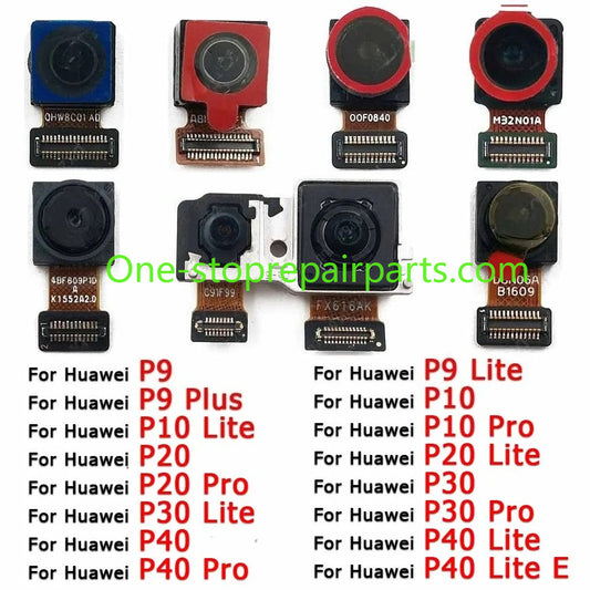 Front Camera For Huawei P9 Plus P10 P20 Pro P30 P40 Lite E Frontal Selfie Camera Module Facing Small Flex HUAWEI phone repair parts