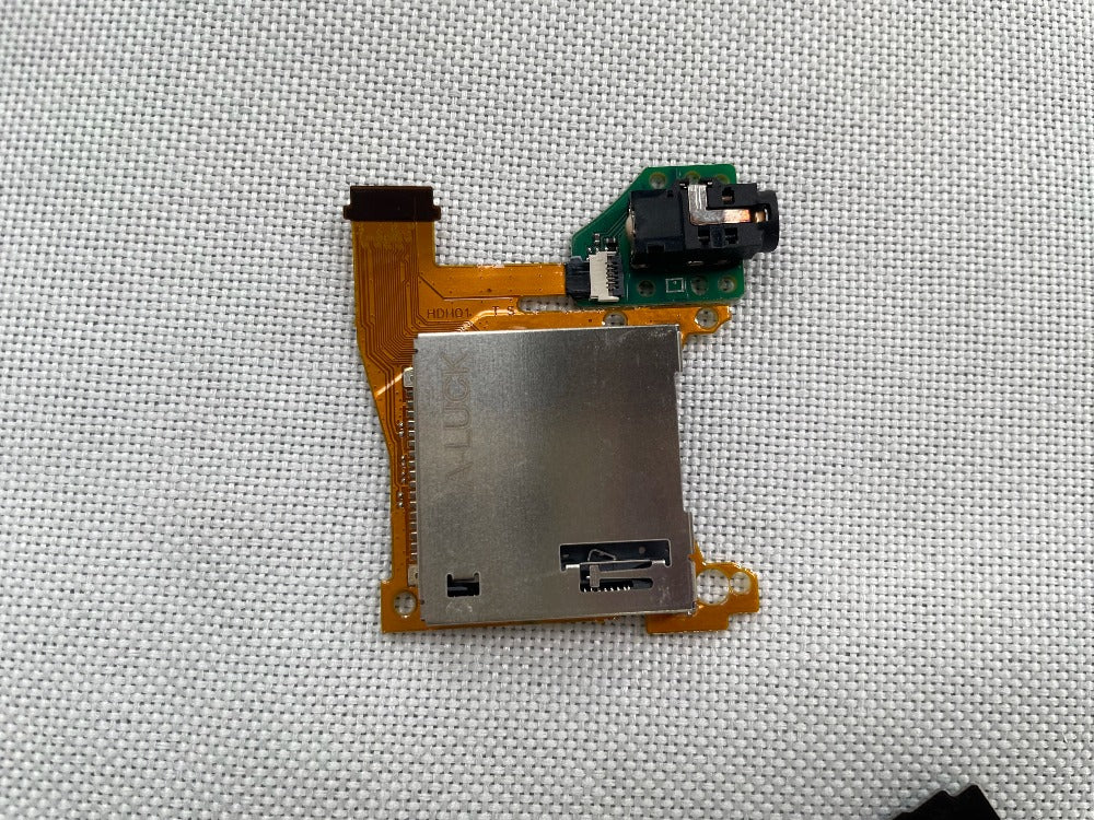 Replacement Repair Parts for Switch NS Switch Lite NS OLED Game Console Card Slot with Headset Motherboard PCB for Fan Game console repair parts