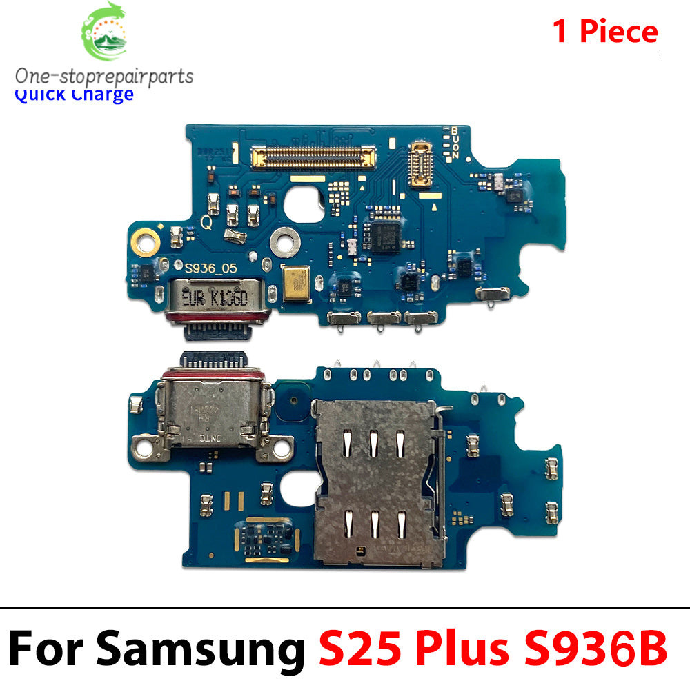 USB Charger Charging Dock Port Connector Flex Cable For Samsung S23 S24 S25 S26 Plus Ultra Fe Edge 5G S931B S936B S938B S928B Samsung phone repair parts