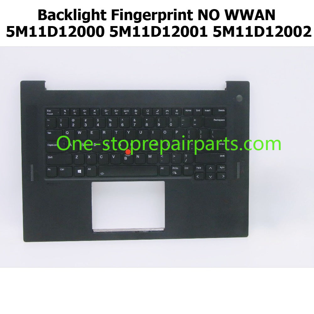 Upper case for Lenovo  Thinkpad P1 X1 Extreme Gen 5 topcase palmrest Backlight Fingerprint NO WWAN 5M11D12000 5M11D12001 5M11D12002
