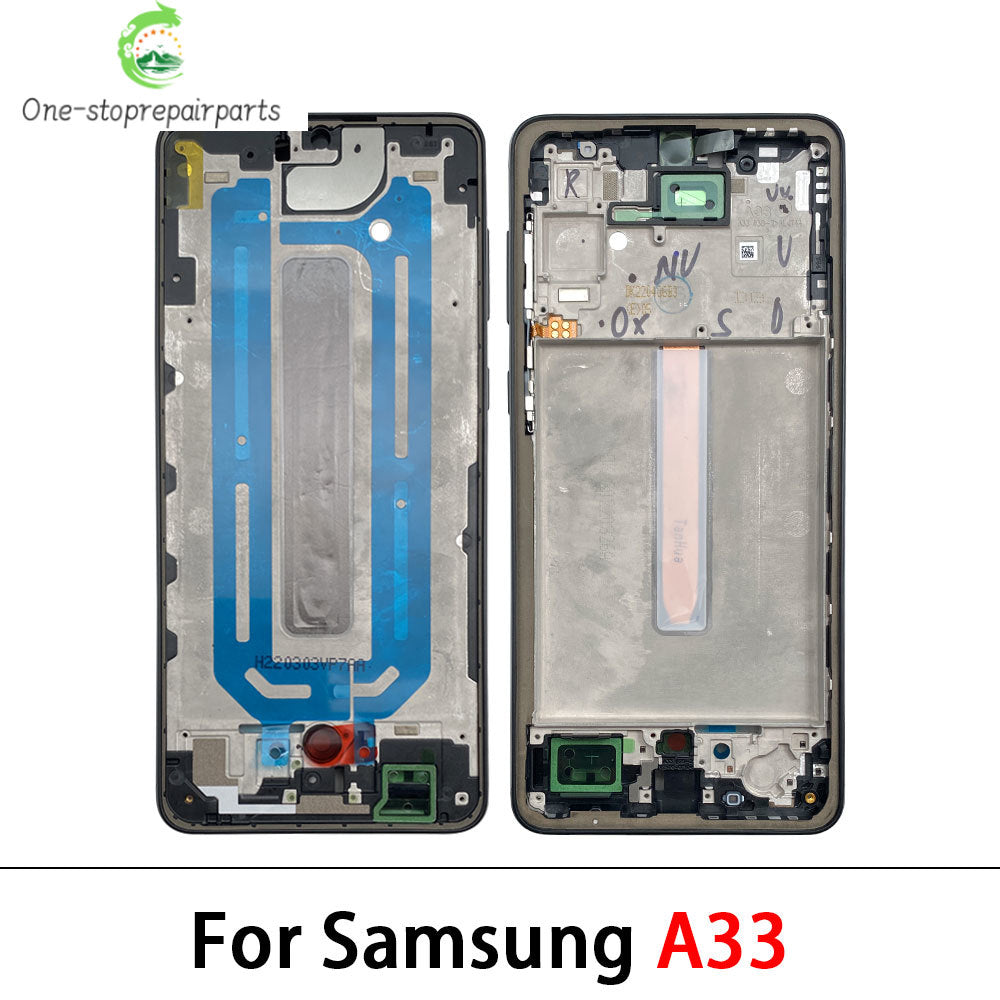 New For Samsung A13 A14 A23 A24 A34 A54 A33 A73 4G 5G Housing Middle Frame Bezel Middle Replacement Parts Middle Frame Samsung phone repair parts