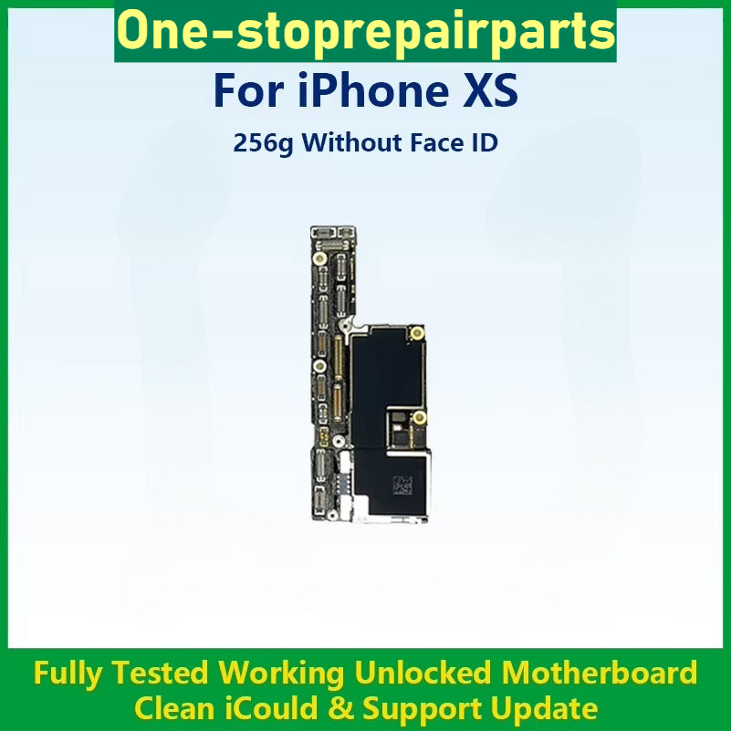 Fully Tested 100%Working Mainboard For iPhone XS Max Cleaned iCloud And Unlocked For XR Motherboard No Repair Support Update iPhone phone repair parts