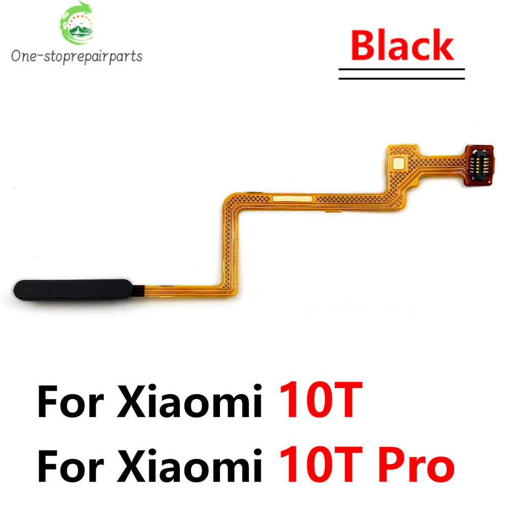 New For Xiaomi Mi 10T Mi10T Pro M2007J3SY Home Button FingerPrint Touch ID Sensor Flex Cable Ribbon Replacement Parts  Xiaomi  Xiao mi phone repair parts