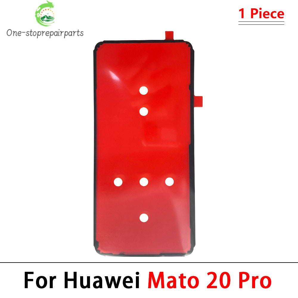 10Pcs, New Back Battery Housing Rear Sticker Tape For Huawei Mate 10 20 20X 30 40 Pro 4G 5G Waterproof Adhesive Glue Parts Huawei phone repair parts