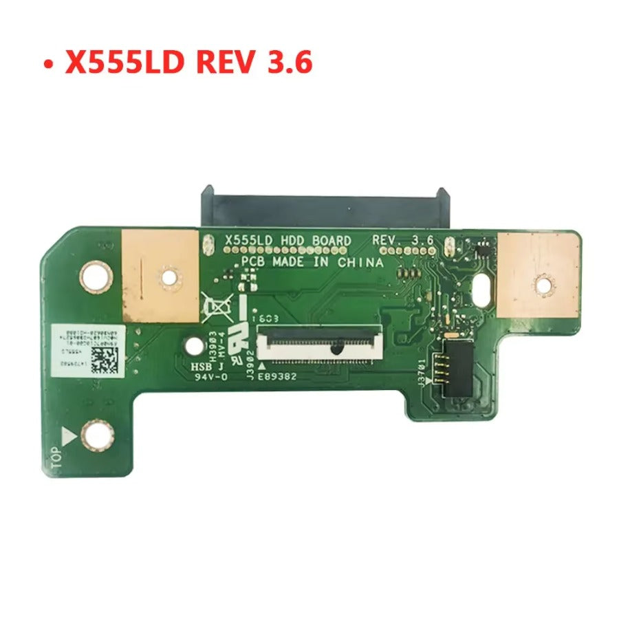 For ASUS X555 X555L X555LD X555LP X555UJ VM590L Y583L W509L W519 F555L A555 X555S Laptop SATA HDD SSD hard drive interface board ASUS laptop repair parts