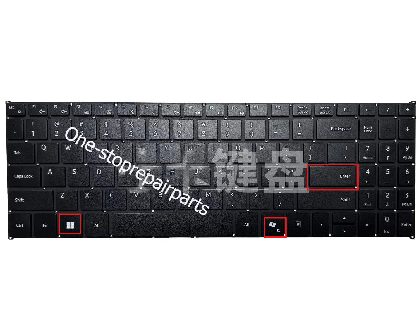 Keyboard for Acer  Aspire Lite 15 AL15-72P N24G3 AL15-72P-71X1 AL15-72P-59YM