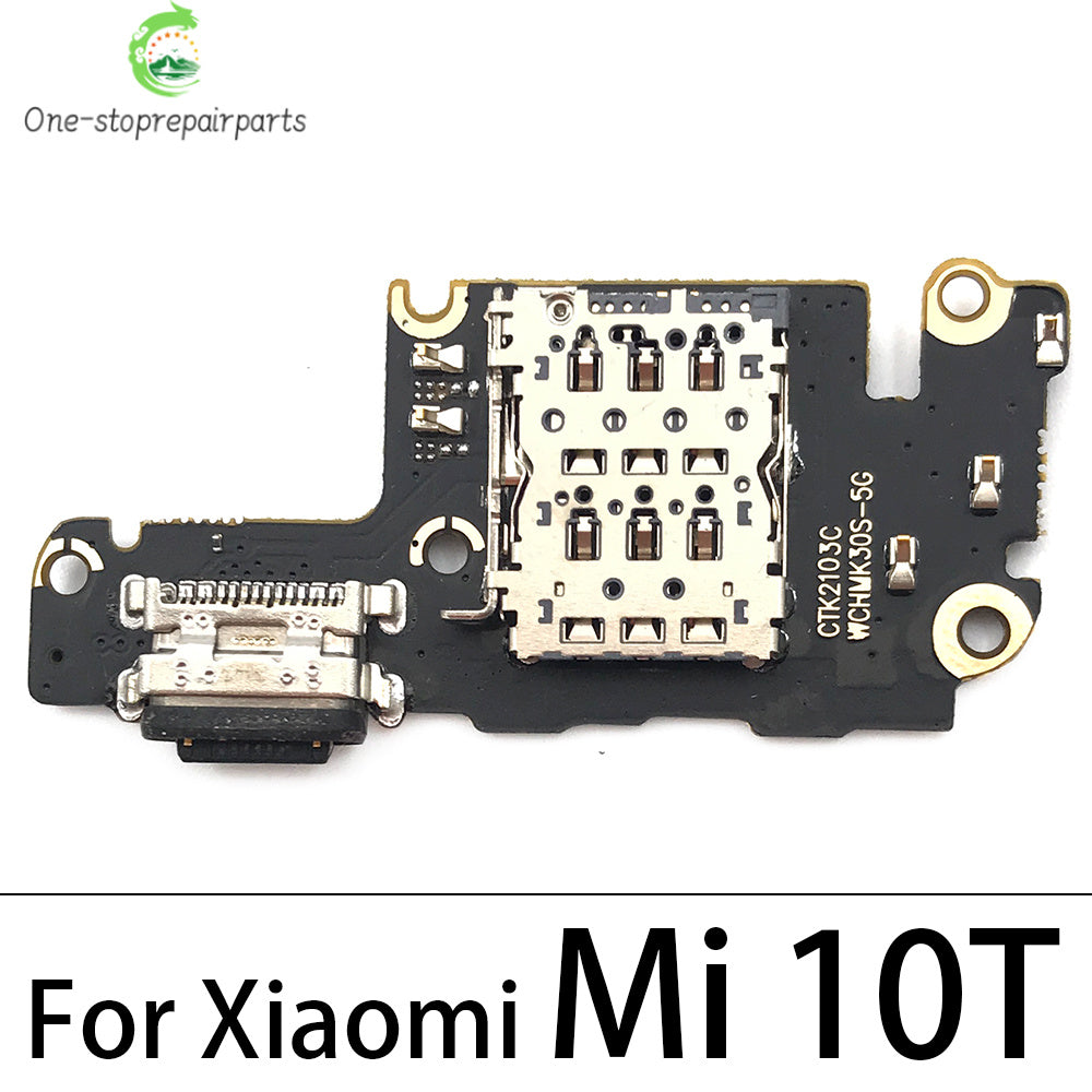 New USB Charging Port Board Flex Cable Connector Parts For Xiaomi Mi 8 9 9T 10T 10 11 12 Lite Pro Microphone Module  Xiaomi  Xiao mi phone repair parts