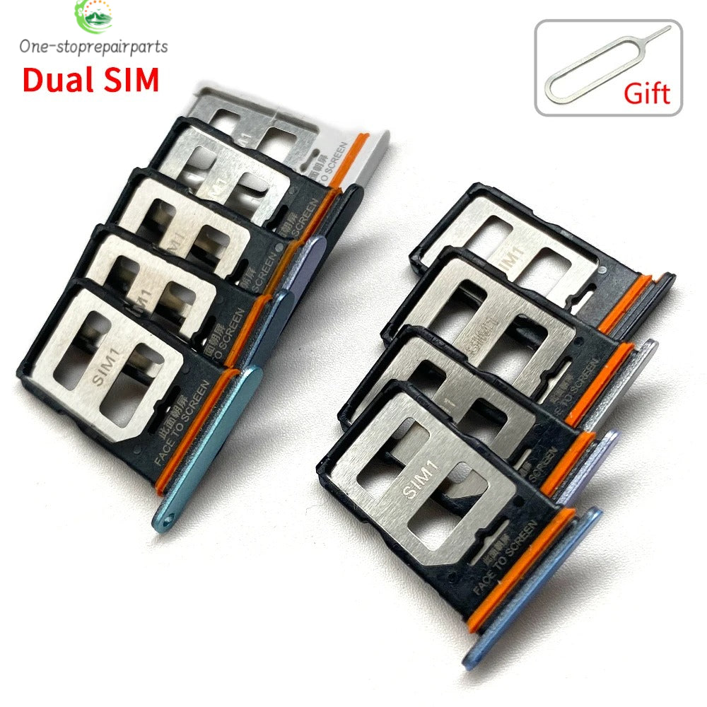 10Pcs, SIM Card Slot SD Card Tray Holder Adapter For Xiaomi Redmi Note 13 Pro Plus 4G 5G  Xiaomi  Xiao mi phone repair parts