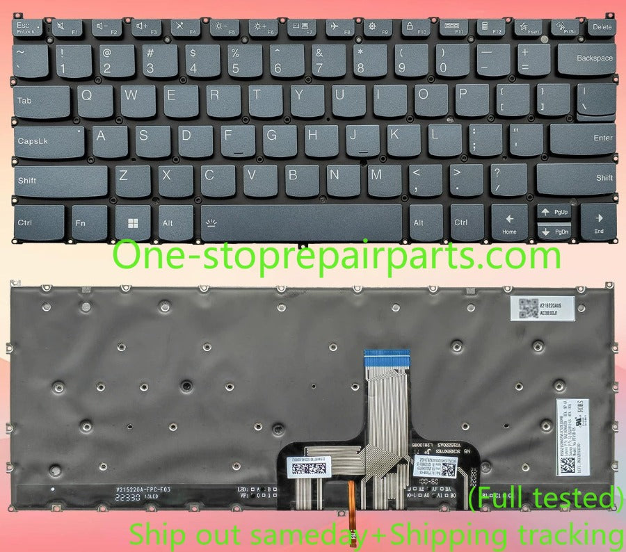 Keyboard for Lenovo Yoga 7 14lAL7 IRL8 Yoga Slim 7 ProX 14ARH7 14IAH7 US backlight