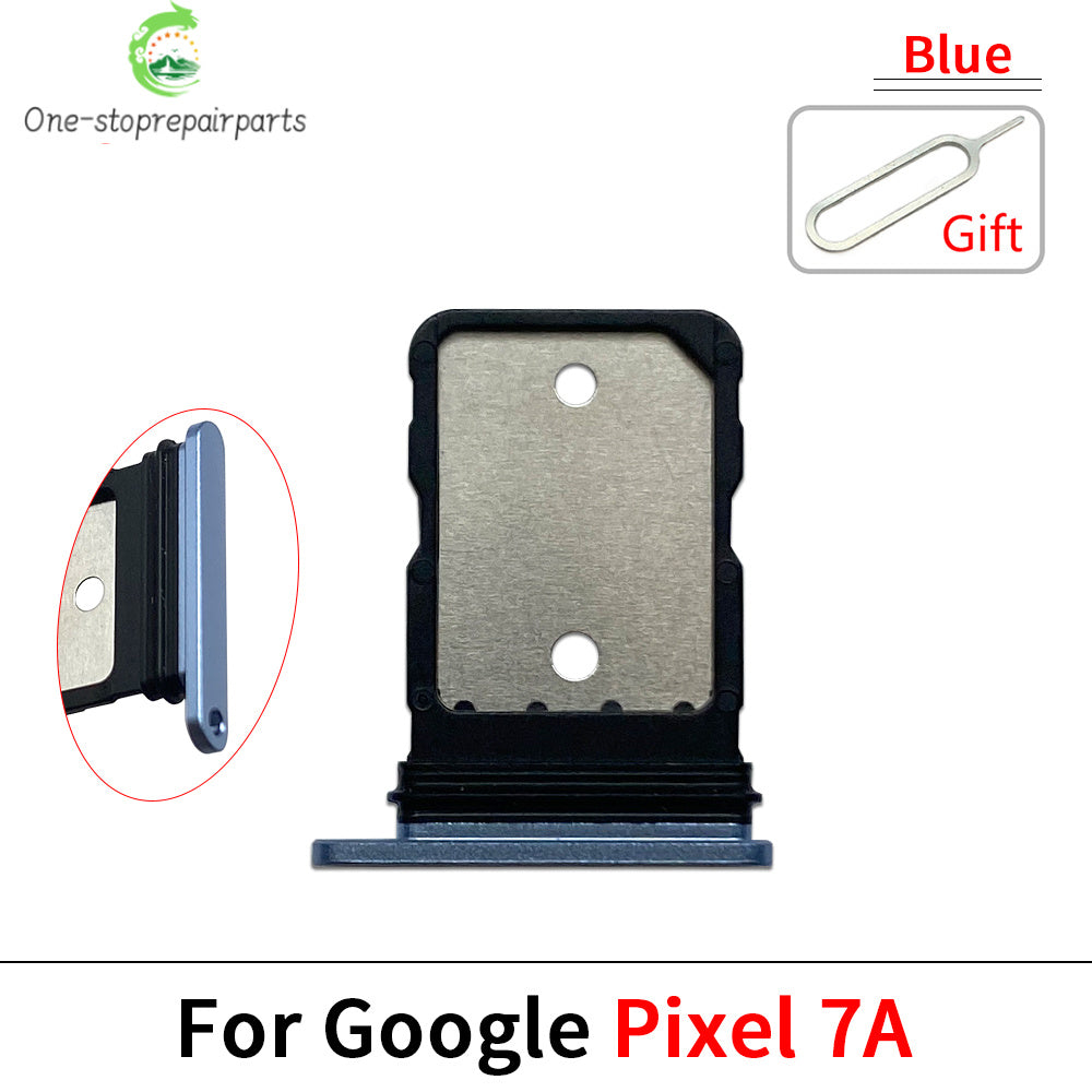 10Pcs, New For Google Pixel 7 / Pixel 7 Pro / Pixel 7A / Pixel 8 / Pixel 8 Pro / Pixel 8A SIM Card Tray Slot Holder Repair Parts Google Pixel phone repair parts
