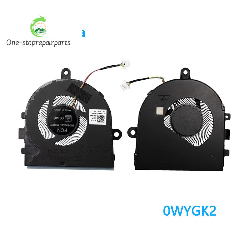 New ORIGINAL Laptop Cpu Cooling Fan For DELL Vostro Inspiron 3480 3493 3481 5493 5494 P89G Latitude 3490 0WYGK2 Dell laptop repair parts