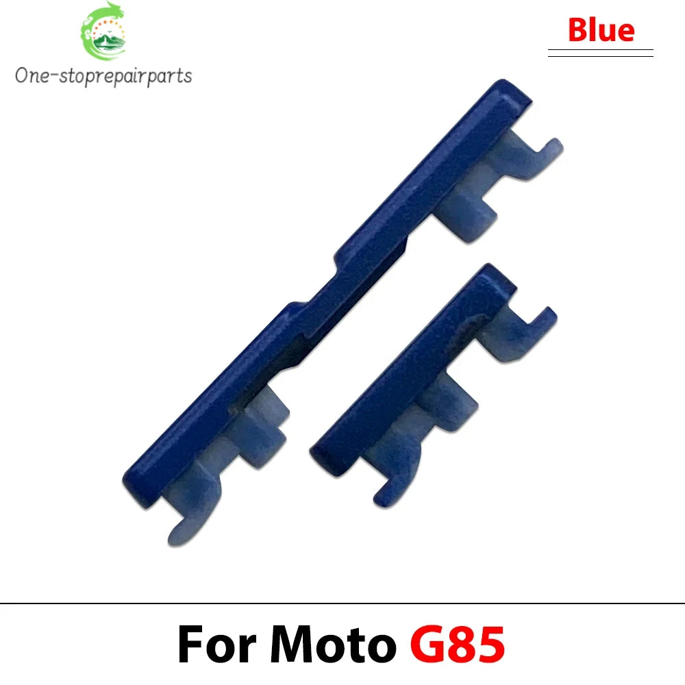 10Pcs,Power Switch On Off Button Volume Key Button Flex Cable For Motorola Moto G05 G15 G35 G45 G55 G85 Motorola phone repair parts