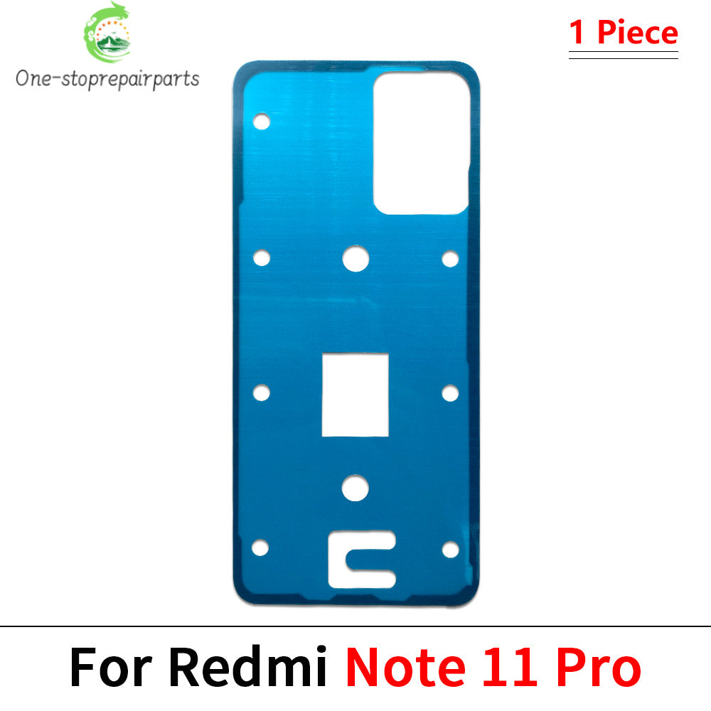 New For Xiaomi Redmi Note 9 9s 10 10s 11 11s 12 13 Pro Plus 4G 5G Adhesive Sticker Back Housing Battery Cover Glue Tape Xiaomi  Xiao mi phone repair parts