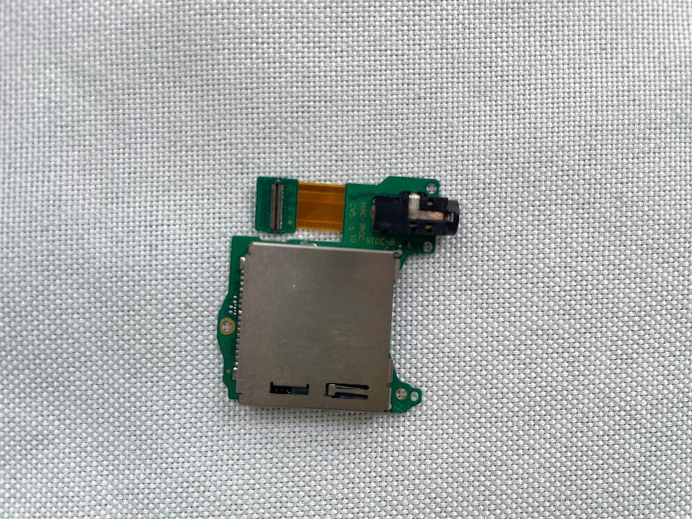 Replacement Repair Parts for Switch NS Switch Lite NS OLED Game Console Card Slot with Headset Motherboard PCB for Fan Game console repair parts