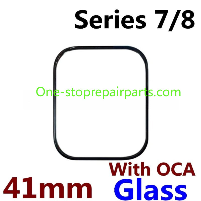 Touch Screen Digitizer Glass Lens Panel For Apple Watch Series SE 1 2 3 4 5 6 7 8 38mm 42mm 40mm 44mm TouchScreen Repair Parts iWatch repair parts