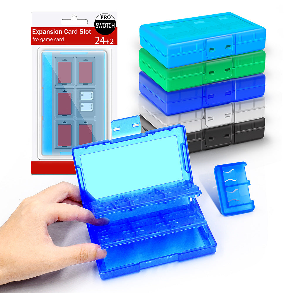 Factory spot Nintendo switch card box switch 24in1 game card storage box accessories cassette box