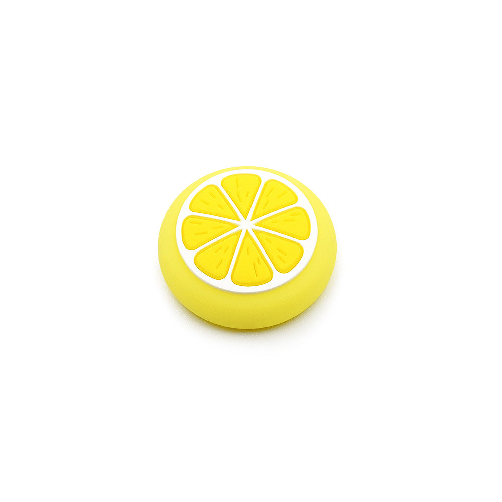 Suitable for Nintendo switch/lite silicone cap switch joystick protective cap, button cap, lemon