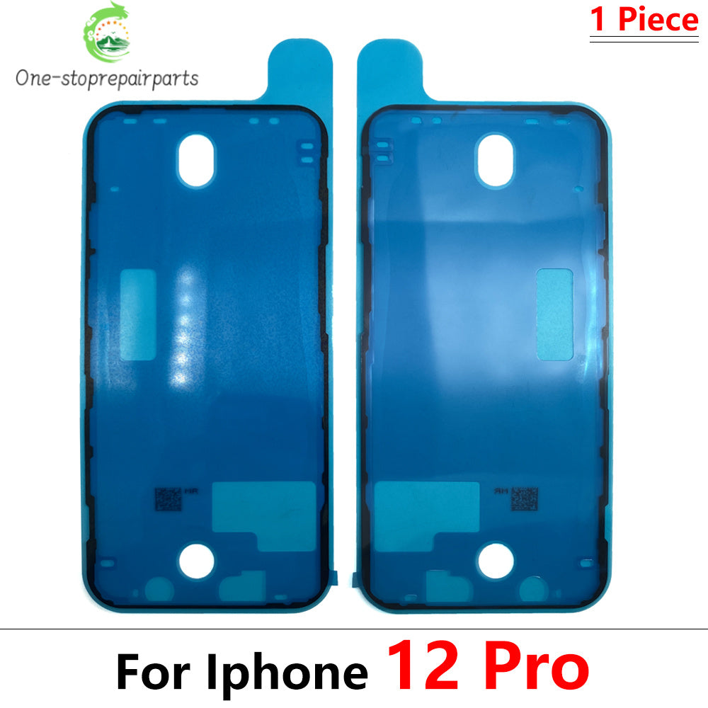10Pcs/Lot, Waterproof Sticker LCD Screen Adhesive Frame Seal Tape For iPhone 11 12 13 14 15 16 Pro Max Mini Plus iPhone phone repair parts