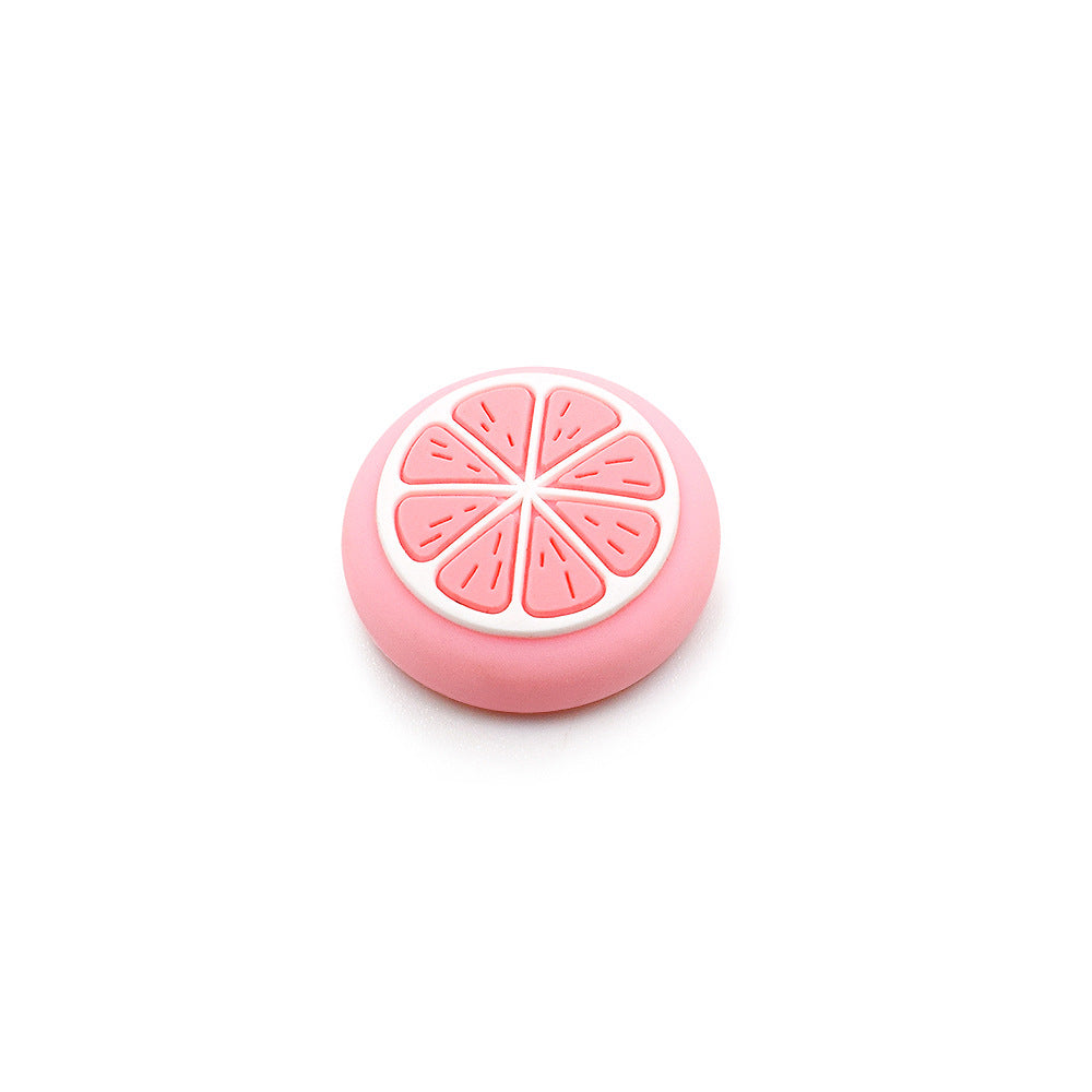 Suitable for Nintendo switch/lite silicone cap switch joystick protective cap, button cap, lemon