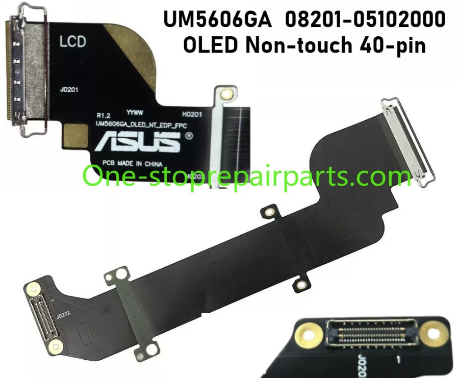 Asus ZenBook S16  Air UM5606 UM5606GA UM5606WA 08201-05102000 08201-05241000 08201-04381030 08201-04411000 OLED EDP LCD Screen LCD video Cable ASUS Laptop repair parts