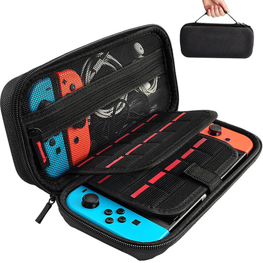 Applicable to Nintendo Switch console hard pack Nilen material switch four corner bag switch console storage bag
