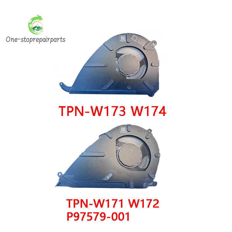 New Original LAPTOP CPU Cooling Fan FOR HP TPN-W173 TPN-W174 TPN-W171 W172 P97579-001 P92683-001 HP laptop repair parts