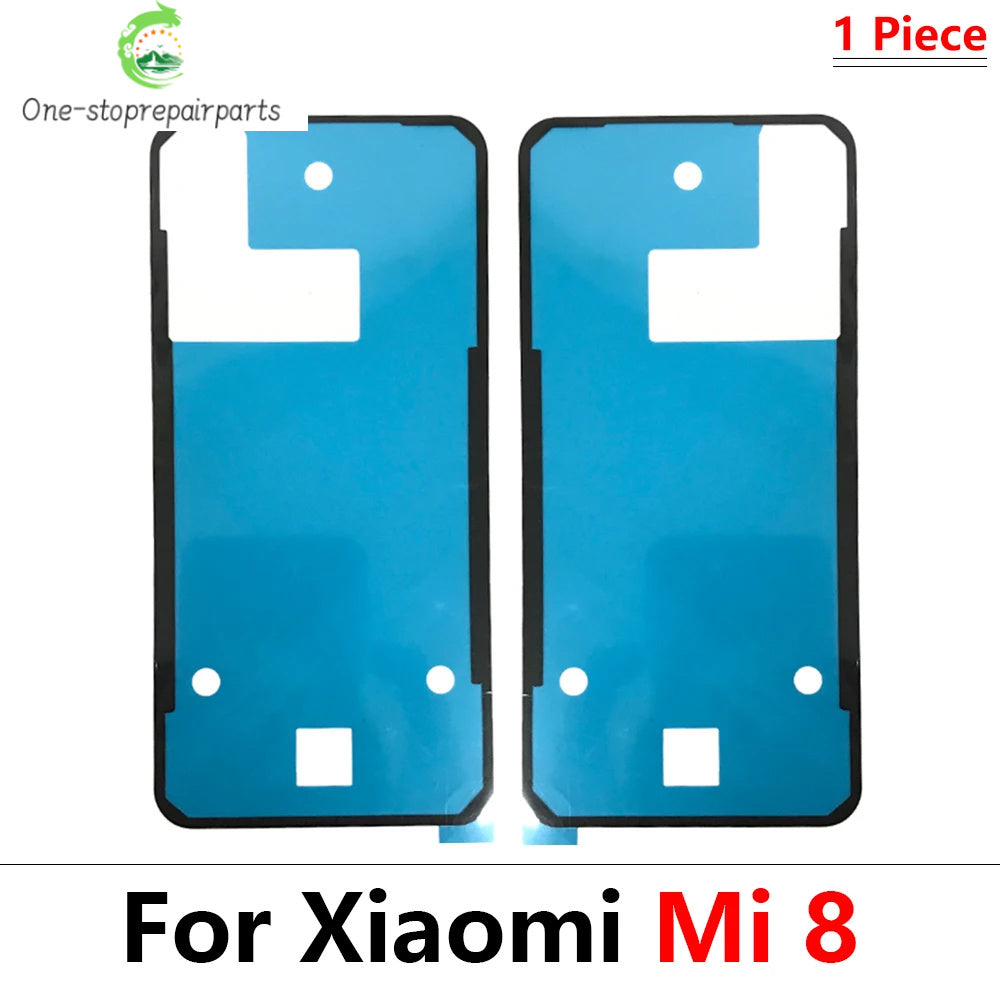 New For Xiaomi Mi 8 9 9T 10 10T 11 11T 12 Pro Lite Note 10 Lite Back Battery Cover Door sticker Adhesive glue tape Xiaomi  Xiao mi phone repair parts